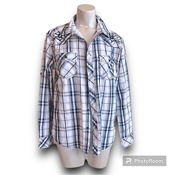 Men’s Helix Button Down - Picture 1 of 2